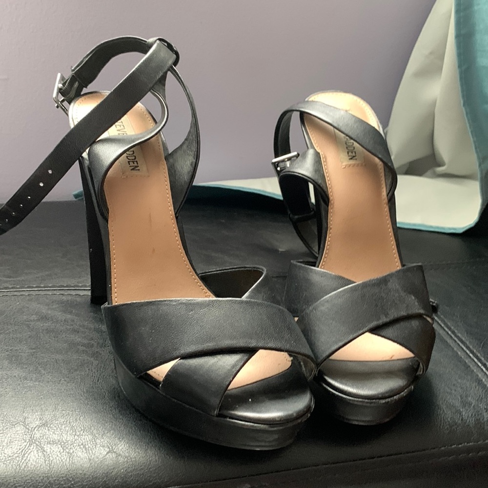 Steve Madden, black, Size 9